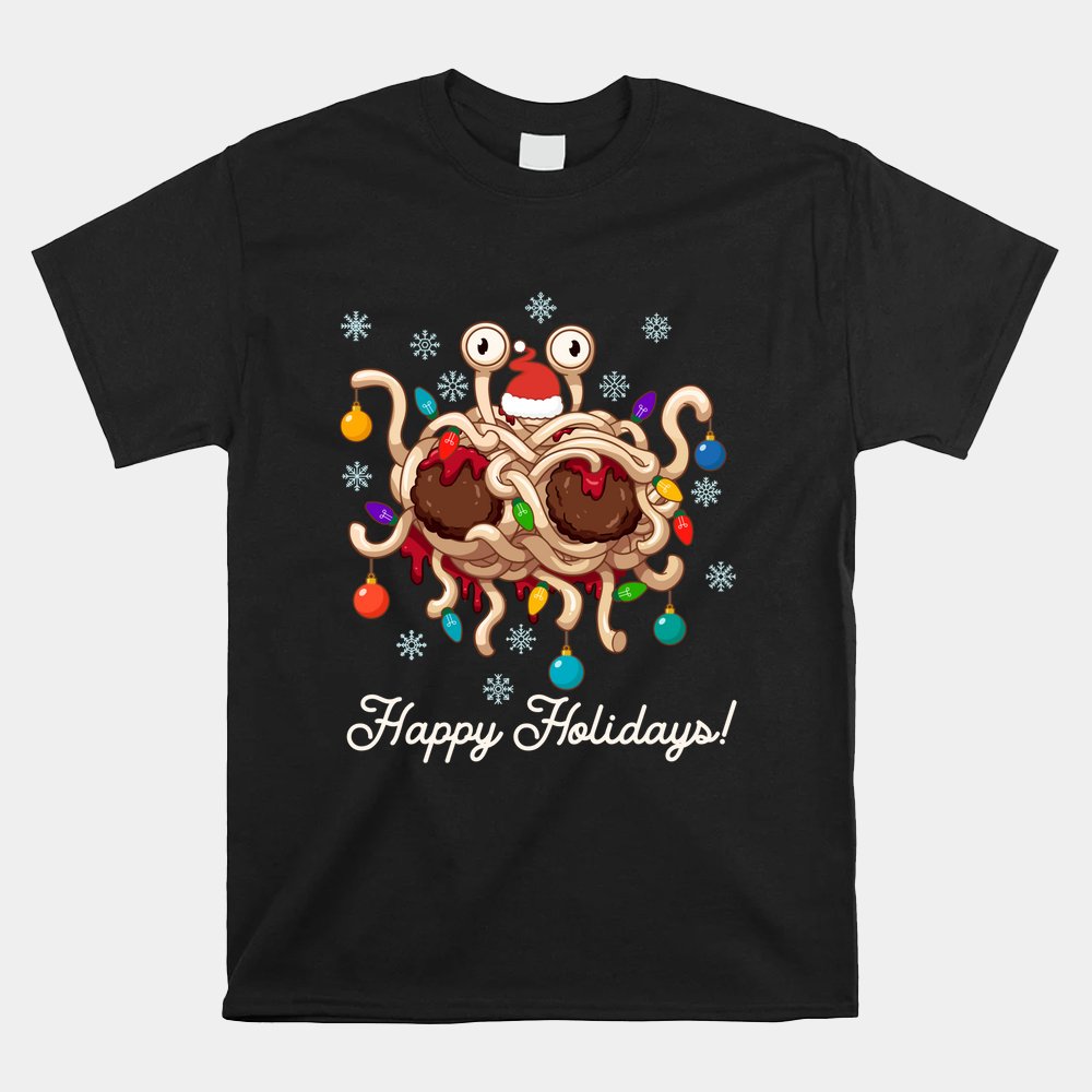 Flying Spaghetti Monster FSM Christmas Shirt Flying Spaghetti Monster FSM Christmas Shirt