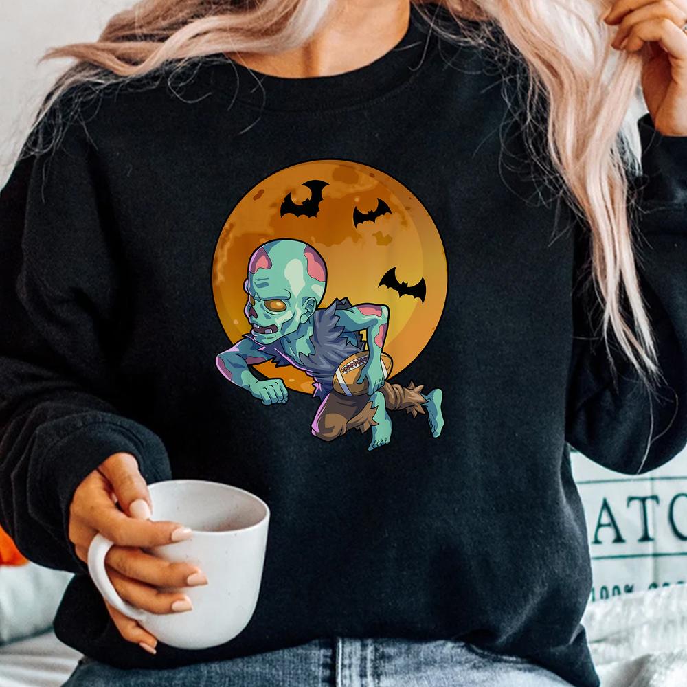 Football Zombie Halloween Shirt Football Zombie Halloween Shirt
