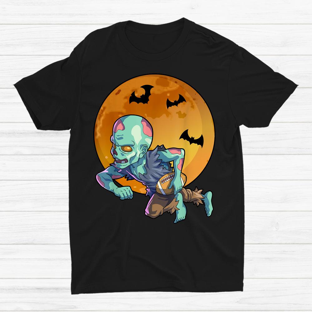 Football Zombie Halloween Shirt Football Zombie Halloween Shirt
