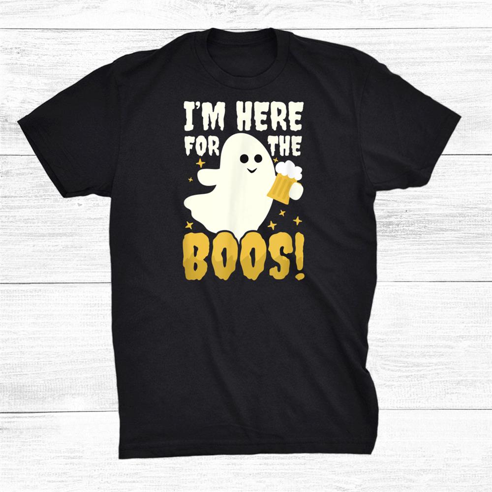 For The Boos Design Halloween Ghost Shirt For The Boos Design Halloween Ghost Shirt