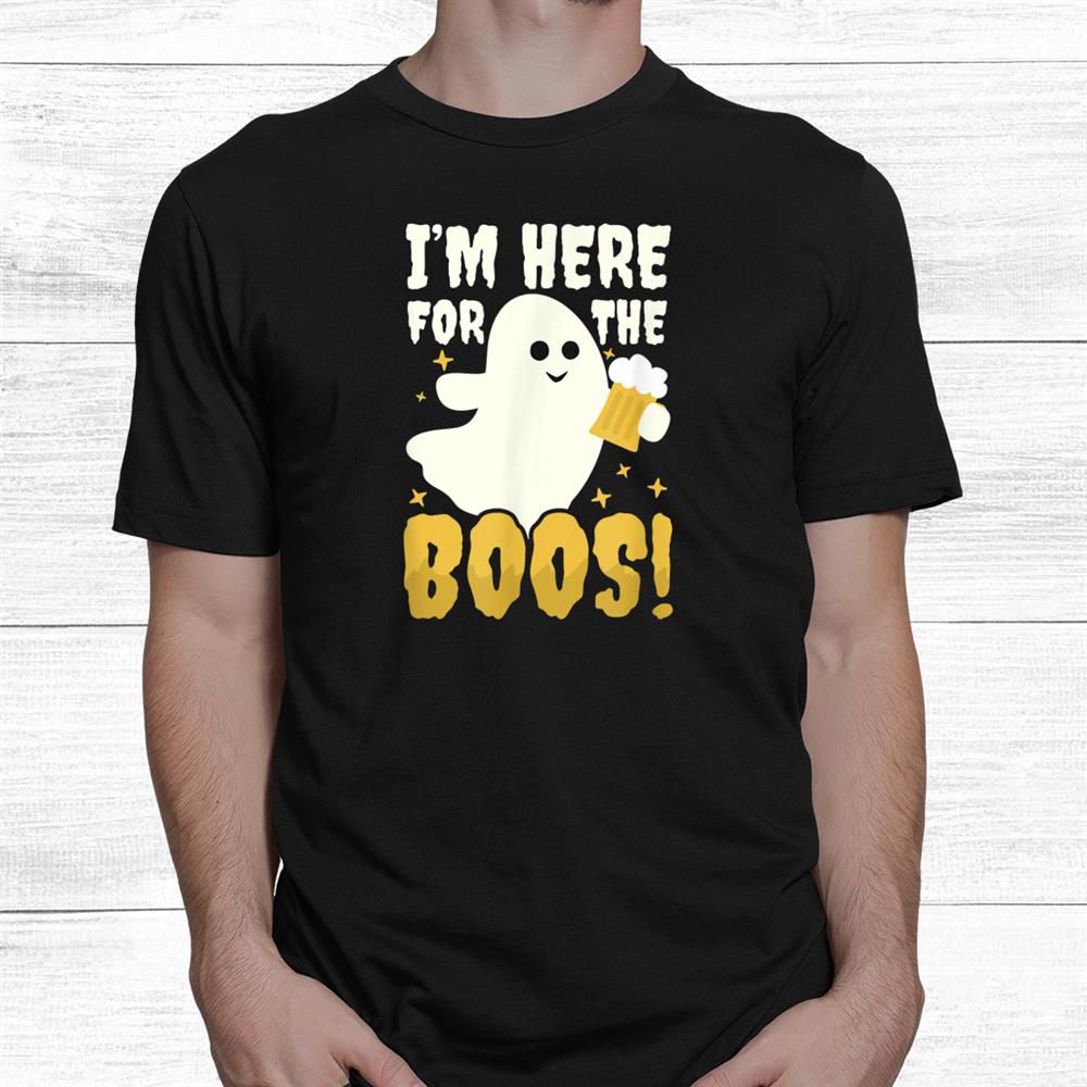 For The Boos Design Halloween Ghost Shirt For The Boos Design Halloween Ghost Shirt