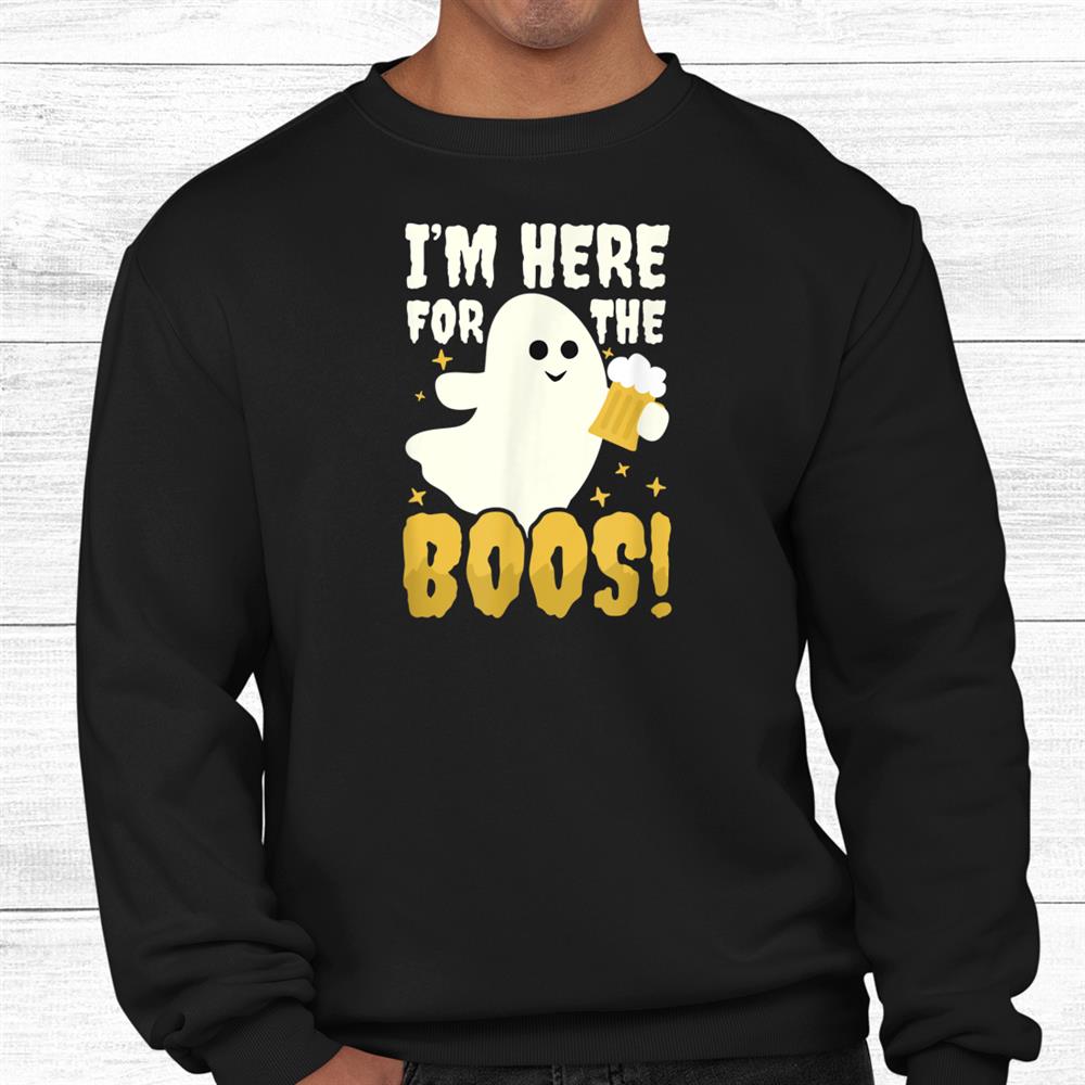 For The Boos Design Halloween Ghost Shirt For The Boos Design Halloween Ghost Shirt