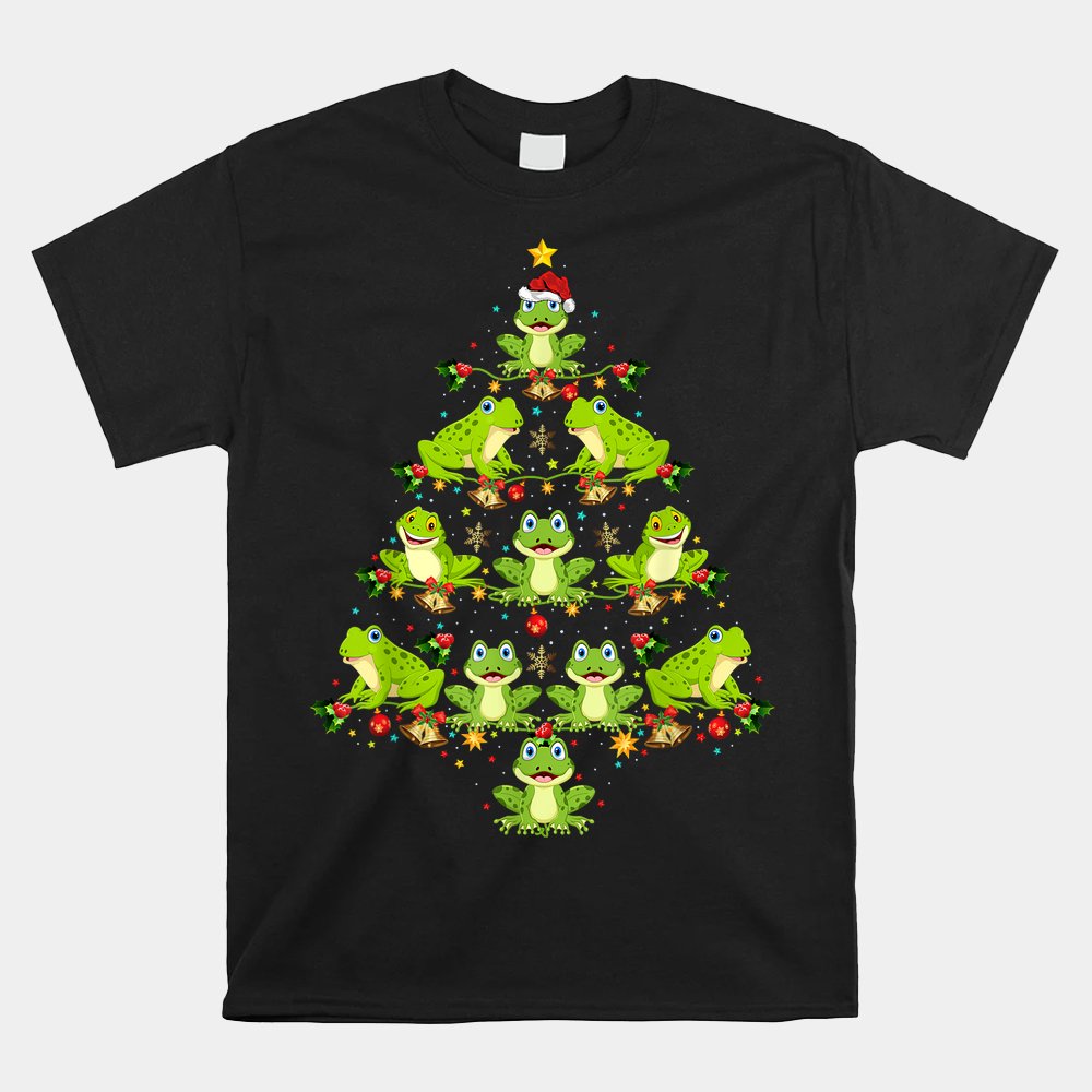 Frog Christmas Tree Shirt Funny Christmas Frog Shirt Frog Christmas Tree Shirt Funny Christmas Frog Shirt