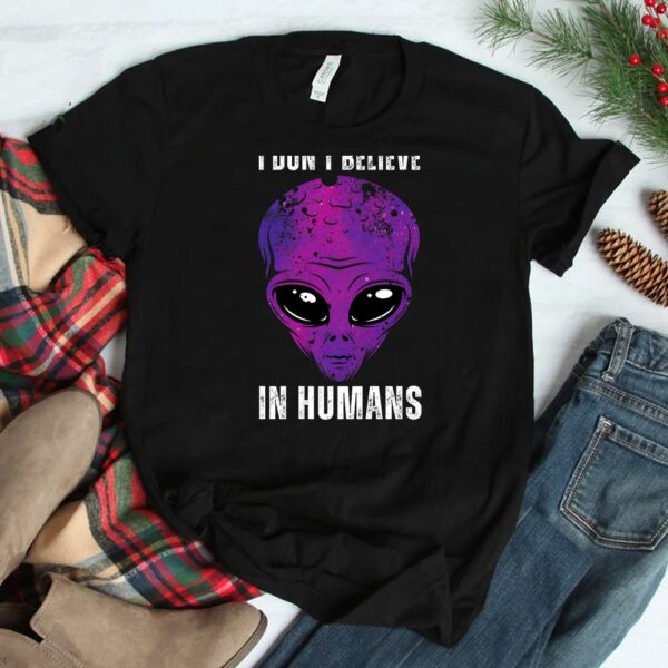 Funny Alien Face Halloween Shirt