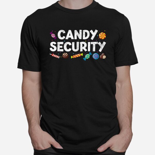 Funny Candy Security Halloween Party Shirt 6 Funny Candy Security Halloween Party Shirt