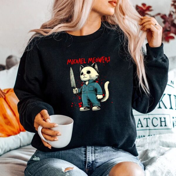 Funny Cat Horror Movies Cute Halloween Shirt 9 funny cat horror movies cute halloween shirt 4