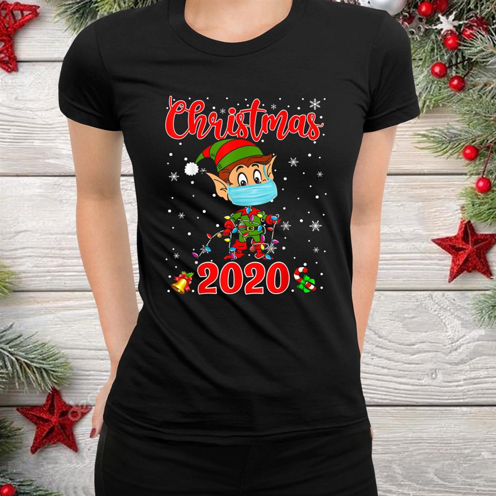 Funny Christmas Lights Elf Lover Christmas Shirt Funny Christmas Lights Elf Lover Christmas Shirt