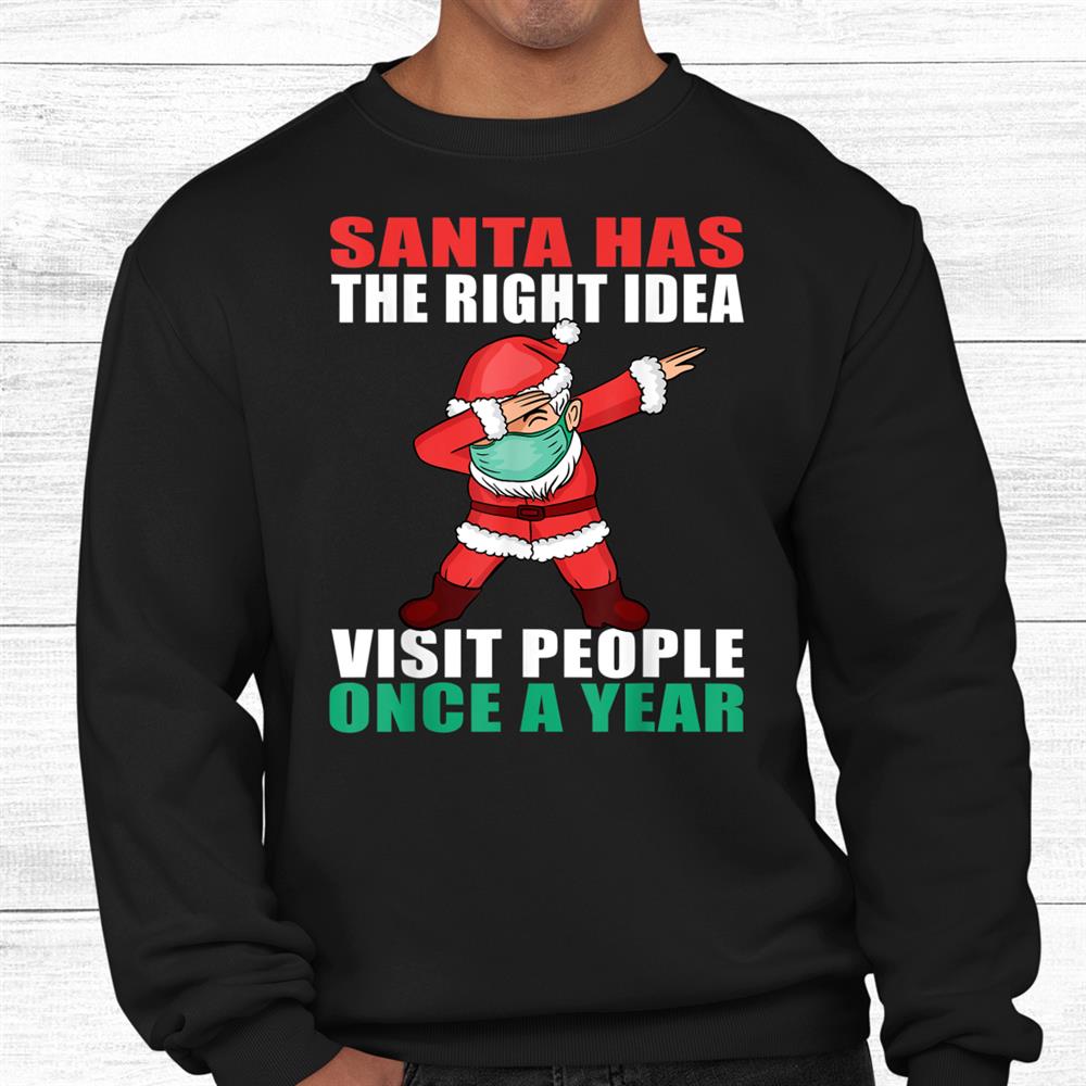 Funny Dabbing Santa Inappropriate Christmas Shirt Funny Dabbing Santa Inappropriate Christmas Shirt