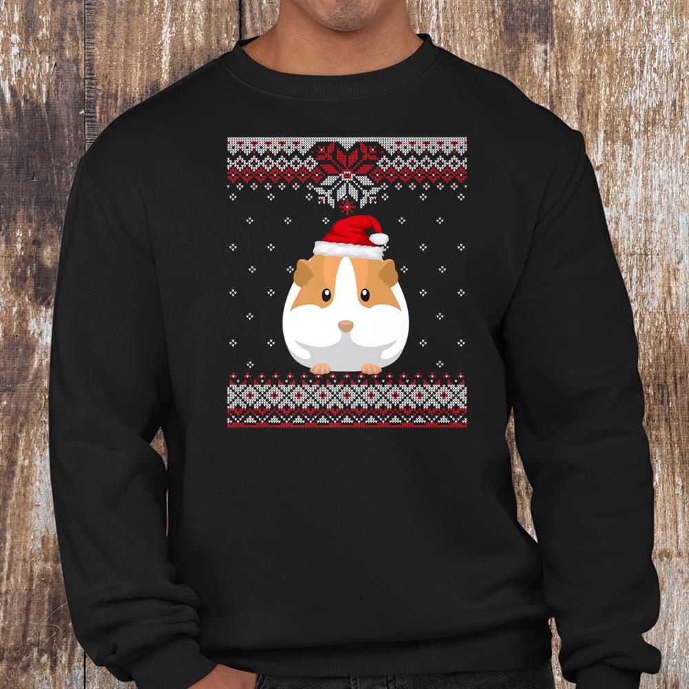 Funny Guinea Pig Christmas Ugly Christmas Sweater Guinea Pig Lovers Shirt Funny Guinea Pig Christmas Ugly Christmas Sweater Guinea Pig Lovers Shirt
