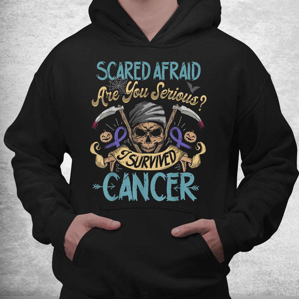 Funny Halloween Cancer Prostate Breast Survivor Awareness Shirt Funny Halloween Cancer Prostate Breast Survivor Awareness Shirt