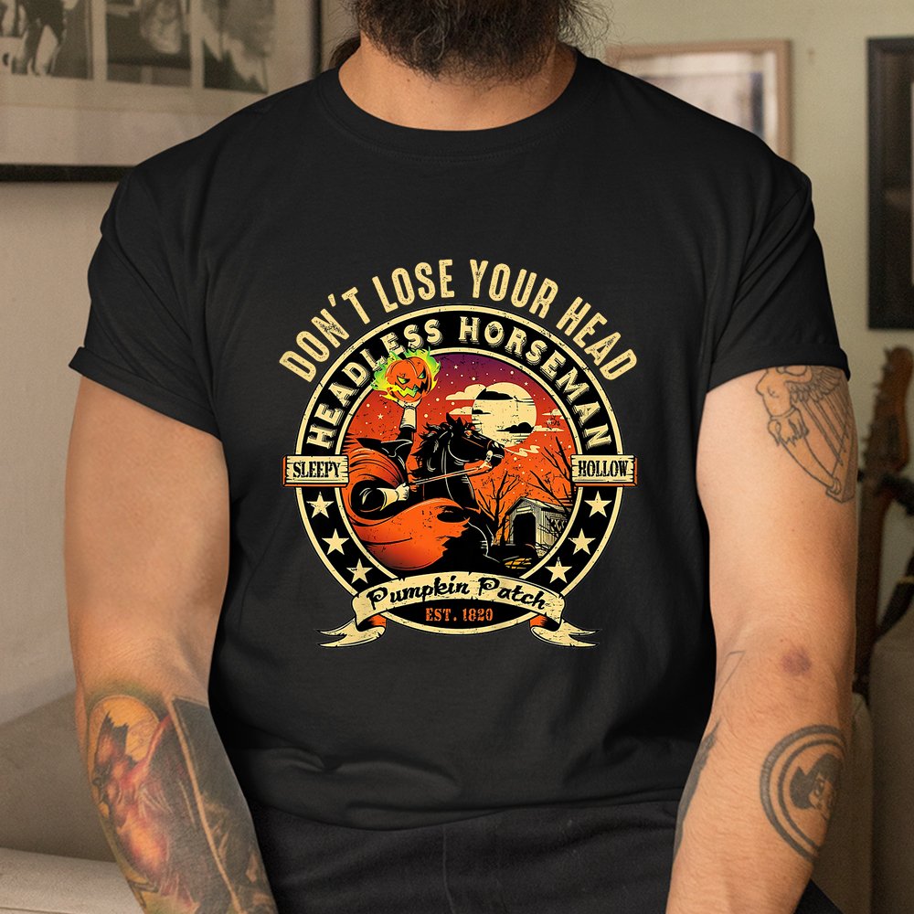 Funny Headless Horseman Urban Legend Halloween Shirt Funny Headless Horseman Urban Legend Halloween Shirt