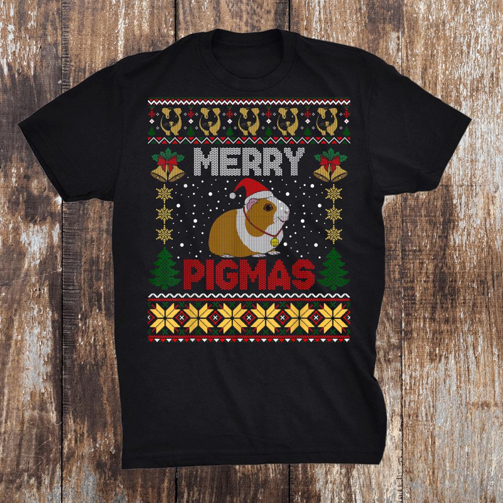 Funny Pigmas Guinea Pig Ugly Christmas Sweaters Shirt Funny Pigmas Guinea Pig Ugly Christmas Sweaters Shirt