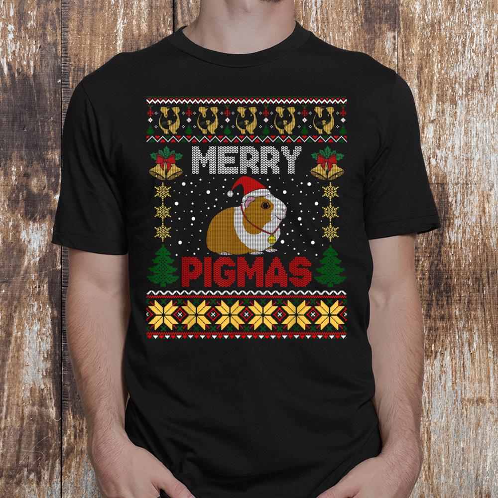 Funny Pigmas Guinea Pig Ugly Christmas Sweaters Shirt Funny Pigmas Guinea Pig Ugly Christmas Sweaters Shirt