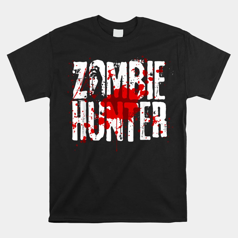 Funny Zombie Hunter Halloween Hunting Shirt Funny Zombie Hunter Halloween Hunting Shirt