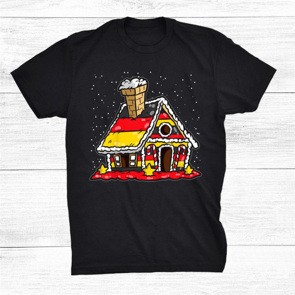 Germany Gingerbread House German Christmas Shirt Germany Gingerbread House German Christmas Shirt