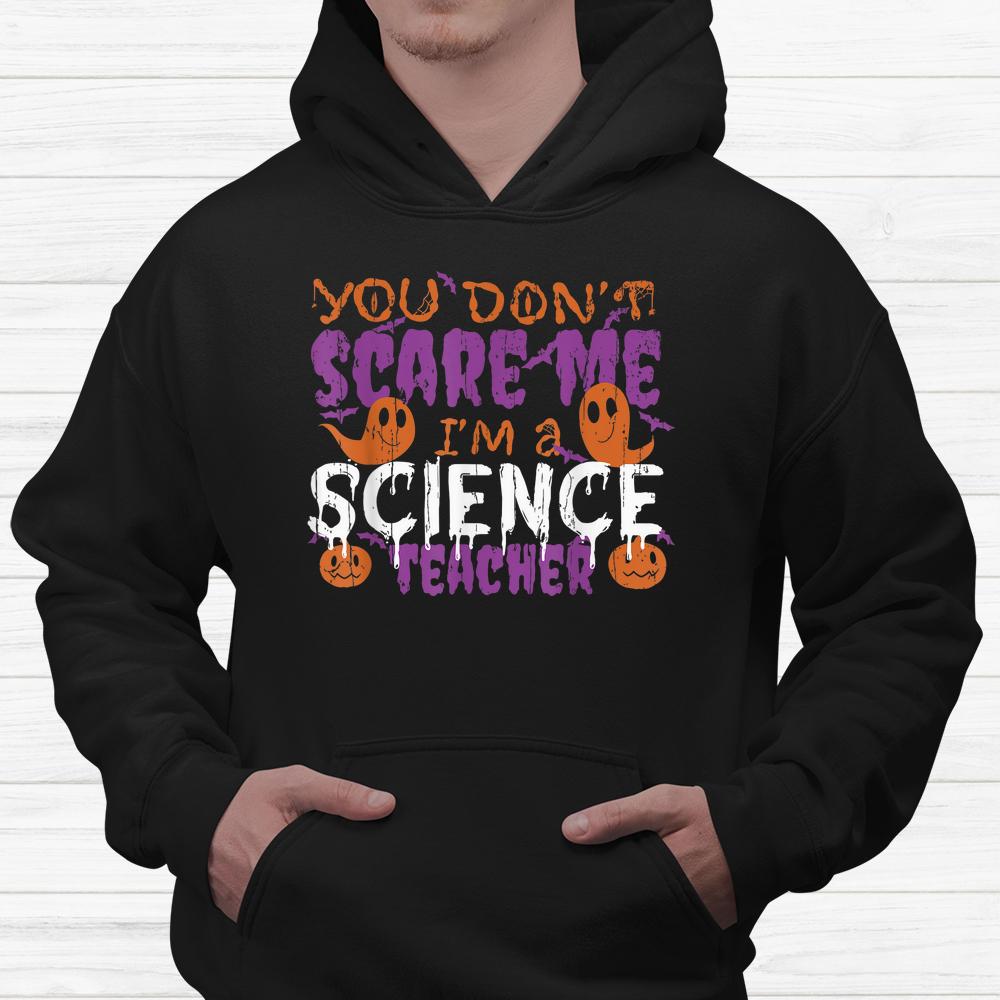 Ghost Creature Pumpkin Science Teacher School Halloween Shirt Ghost Creature Pumpkin Science Teacher School Halloween Shirt