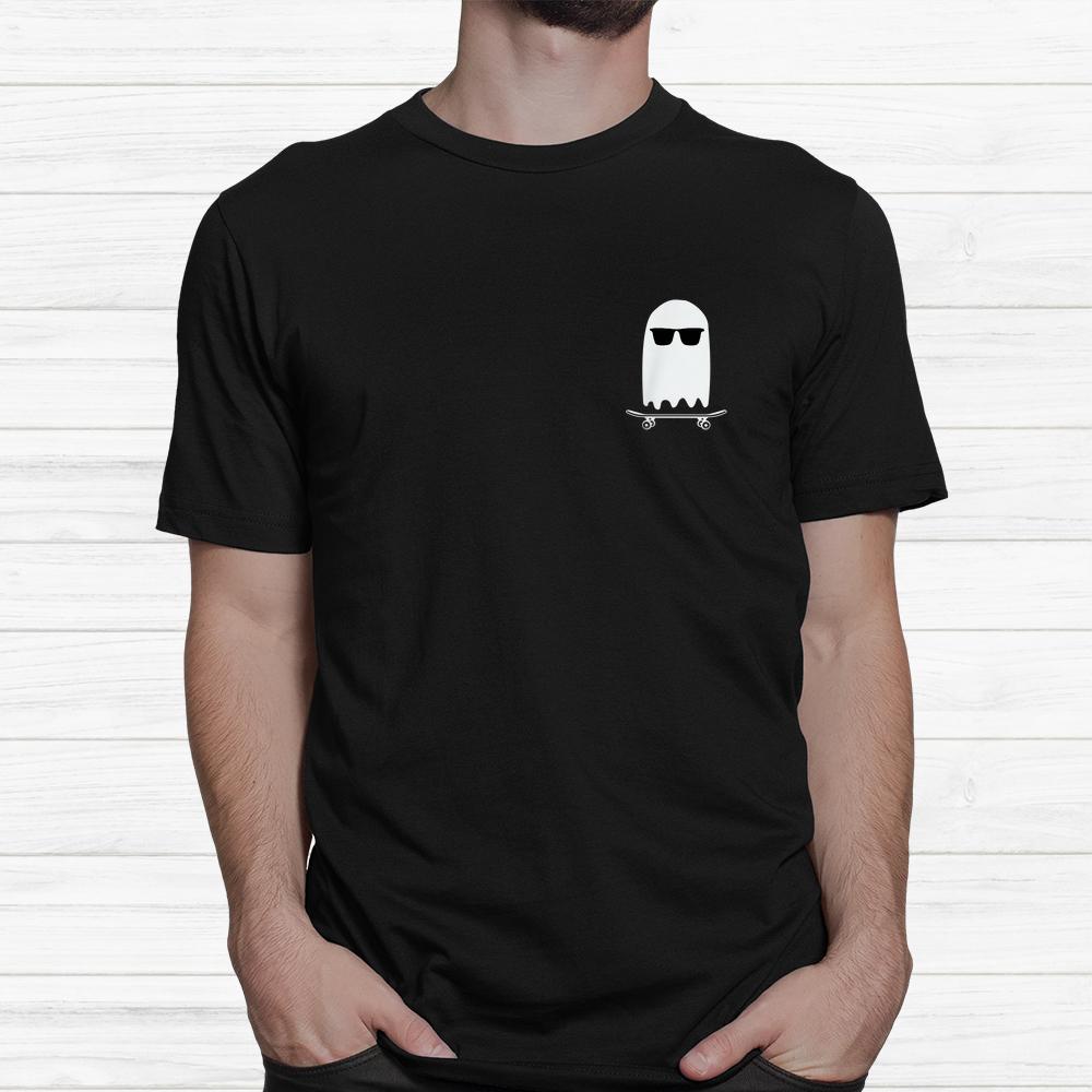 Ghost Skateboard Lazy Halloween Cool Skateboarding Shirt Ghost Skateboard Lazy Halloween Cool Skateboarding Shirt