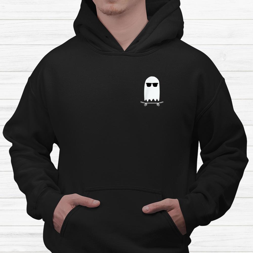 Ghost Skateboard Lazy Halloween Cool Skateboarding Shirt Ghost Skateboard Lazy Halloween Cool Skateboarding Shirt