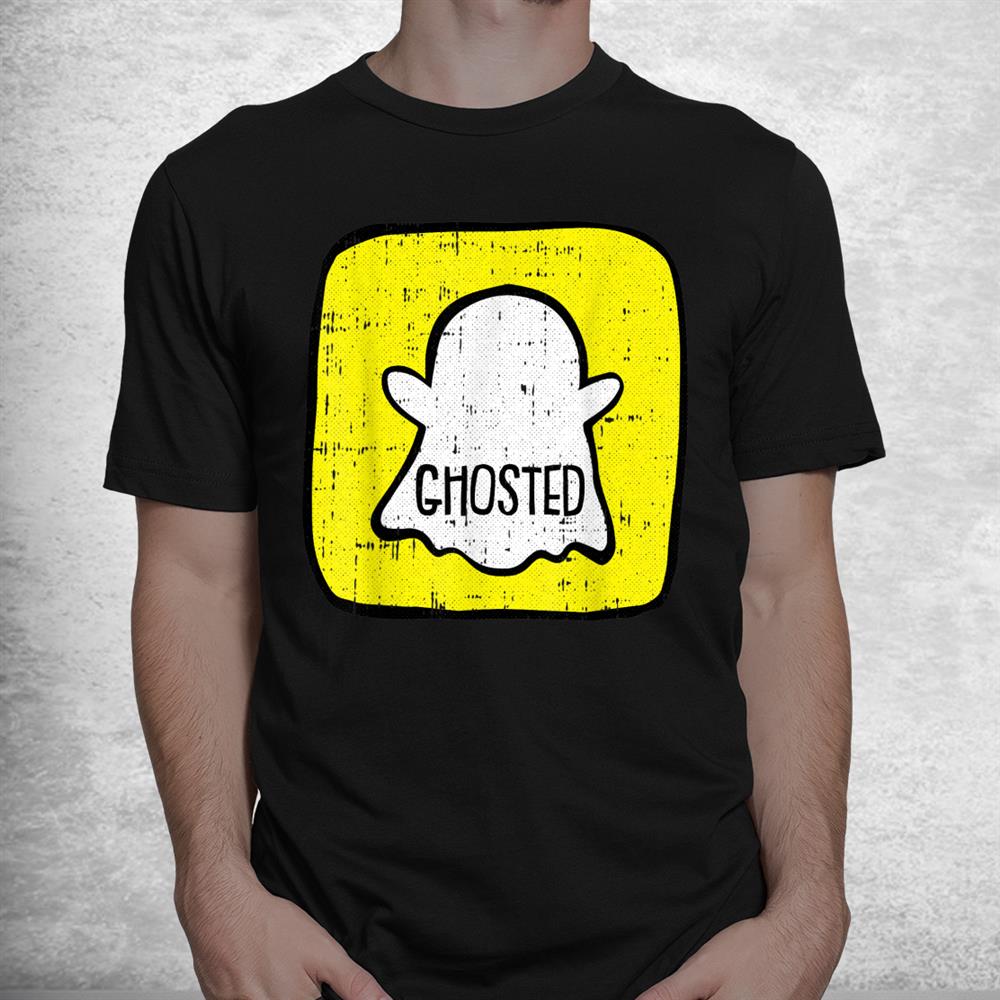 Ghosted Lazy Halloween Funny Social Media Logo Shirt Ghosted Lazy Halloween Funny Social Media Logo Shirt