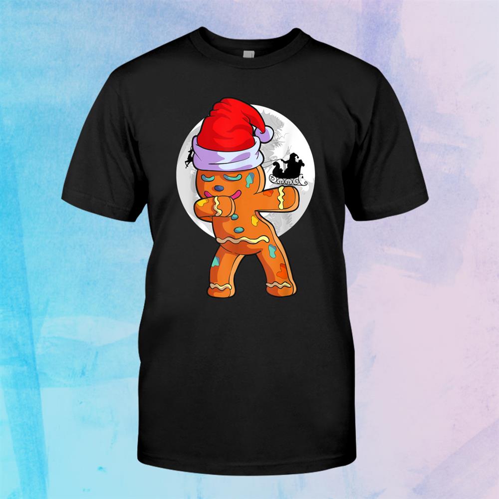 Gingerbread Man Kids Boys Girls Xmas Christmas Shirt Gingerbread Man Kids Boys Girls Xmas Christmas Shirt