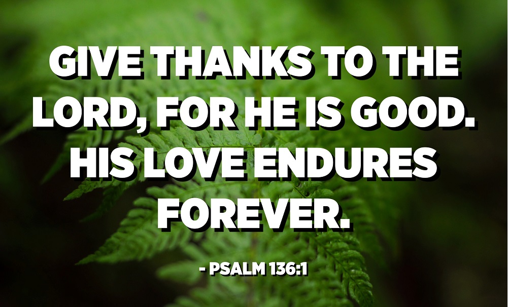 Give Thanks To The Lord