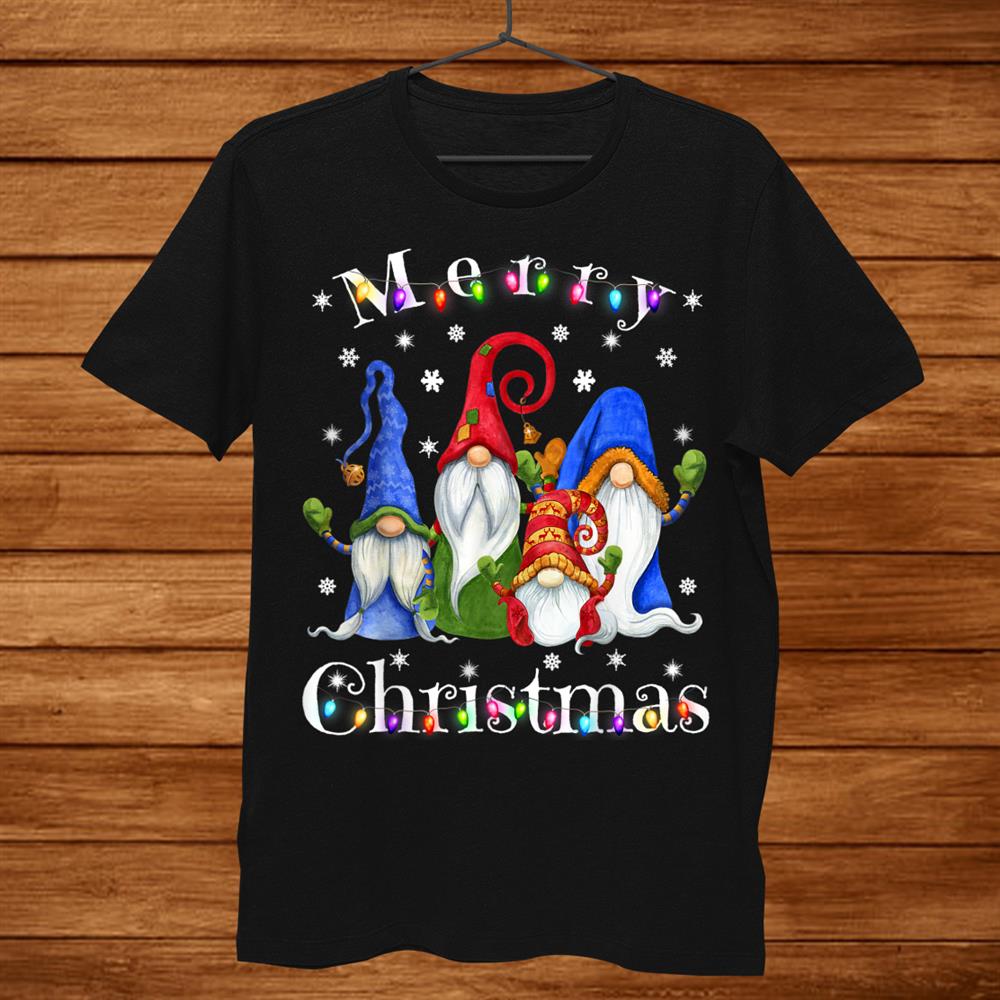 Gnome Christmas Pajamas Garden Gnome Merry Christmas Shirt Gnome Christmas Pajamas Garden Gnome Merry Christmas Shirt