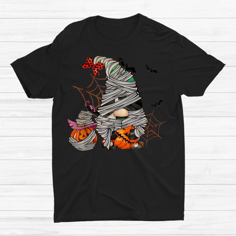 Gnome Mummy Halloween Pumpkin Autumn Fall Holiday Shirt Gnome Mummy Halloween Pumpkin Autumn Fall Holiday Shirt