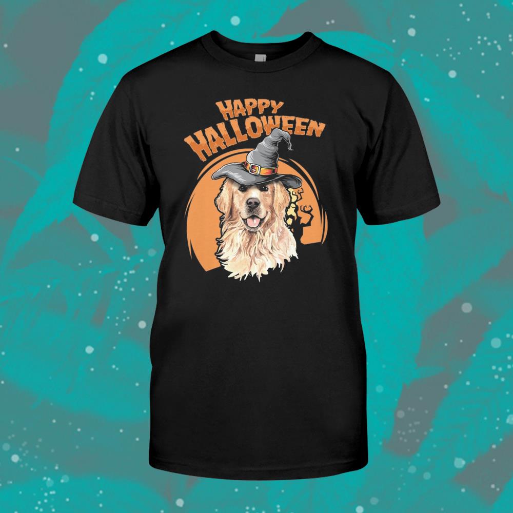 Golden Retriever Costumes Halloween Dog Shirt Golden Retriever Costumes Halloween Dog Shirt