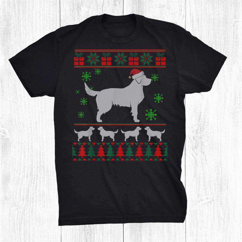 Golden Retriever Ugly Christmas Sweater Gift Dog Pet Lovers Shirt Golden Retriever Ugly Christmas Sweater Gift Dog Pet Lovers Shirt