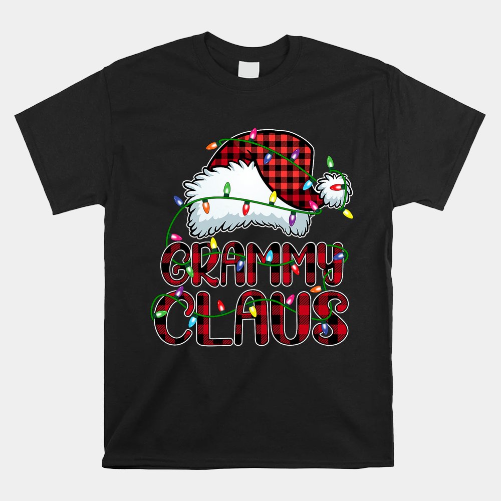 Grammy Claus Christmas Lights Pajama Family Matching Shirt Grammy Claus Christmas Lights Pajama Family Matching Shirt