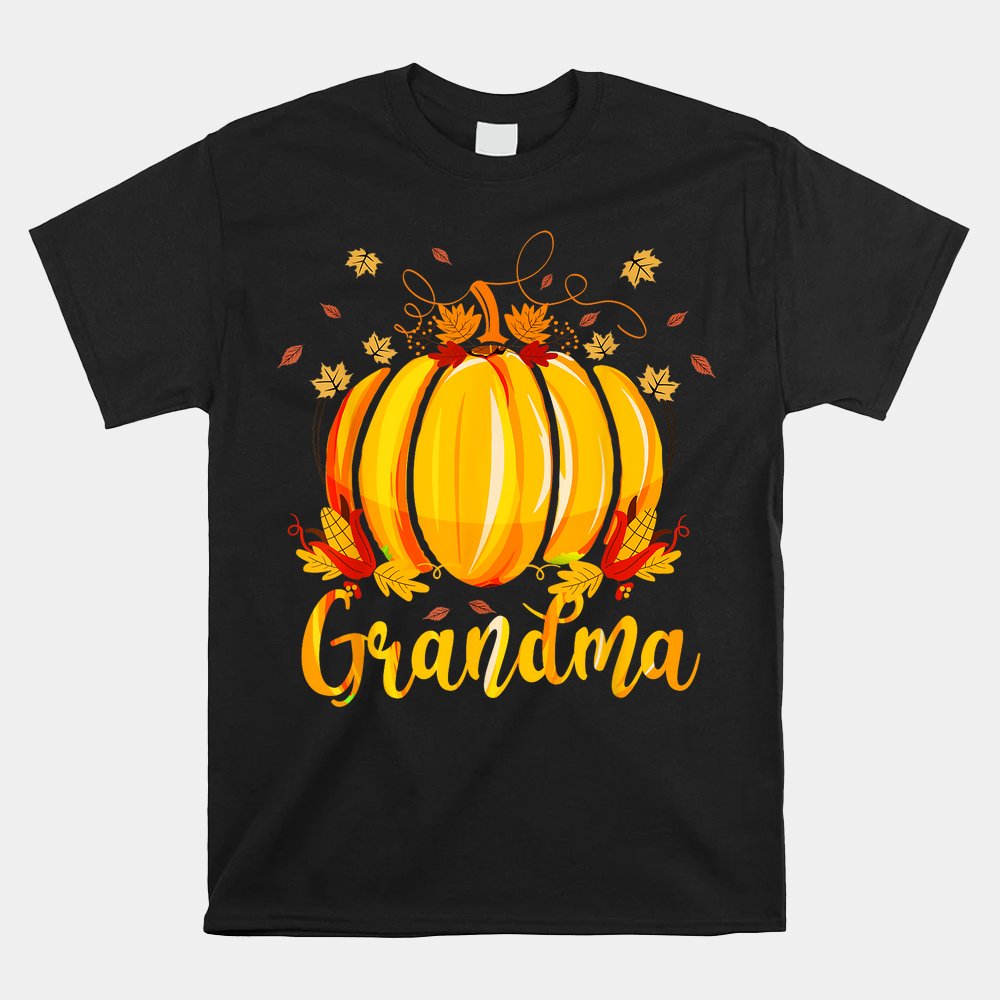 Grandma Pumpkin Cute Halloween Shirt Grandma Pumpkin Cute Halloween Shirt