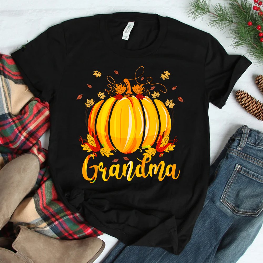 Grandma Pumpkin Cute Halloween Shirt Grandma Pumpkin Cute Halloween Shirt