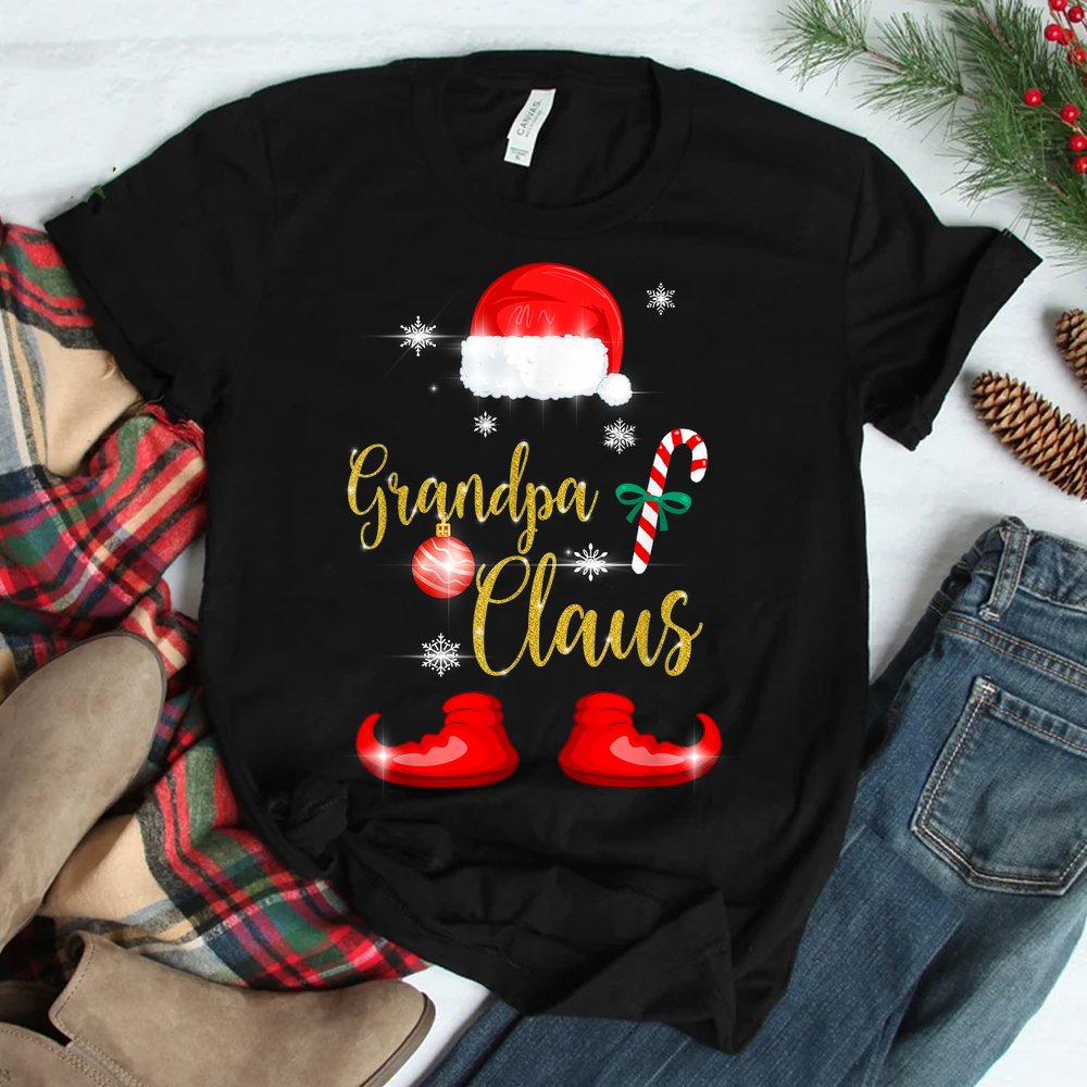 Grandpa Santa Claus Funny Family Christmas Pjs For Granddad Shirt Grandpa Santa Claus Funny Family Christmas Pjs For Granddad Shirt