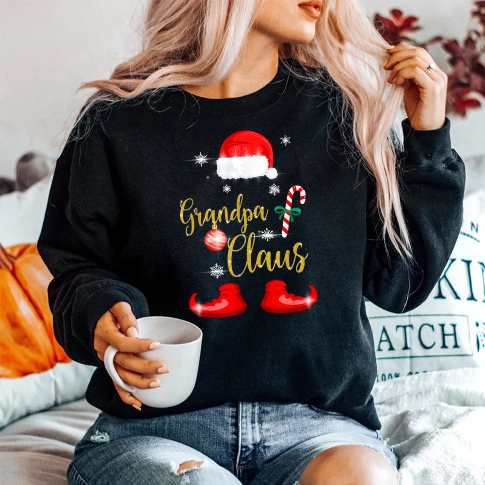 Grandpa Santa Claus Funny Family Christmas Pjs For Granddad Shirt Grandpa Santa Claus Funny Family Christmas Pjs For Granddad Shirt