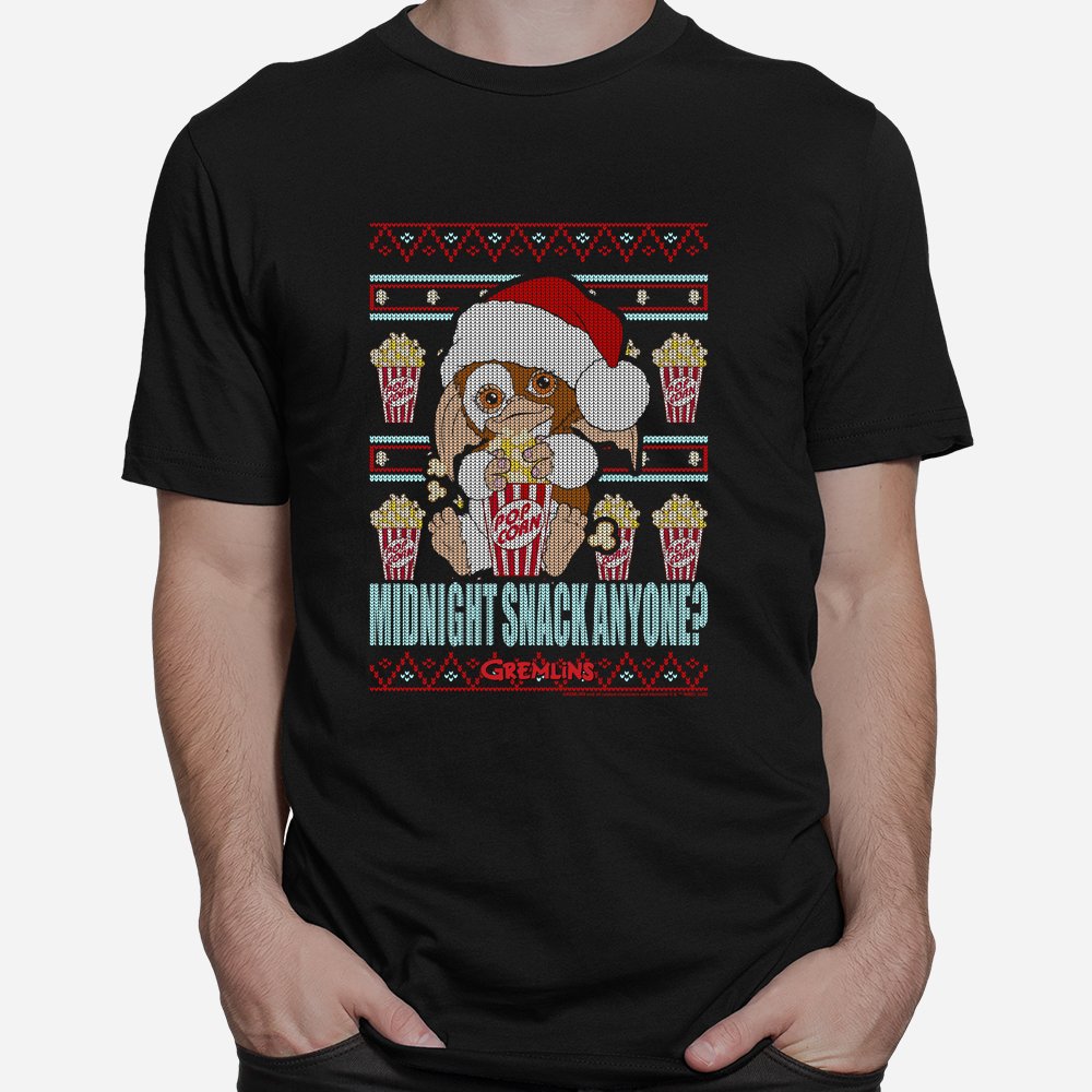 Gremlins Christmas Midnight Snack Anyone Ugly Sweater Shirt Gremlins Christmas Midnight Snack Anyone Ugly Sweater Shirt