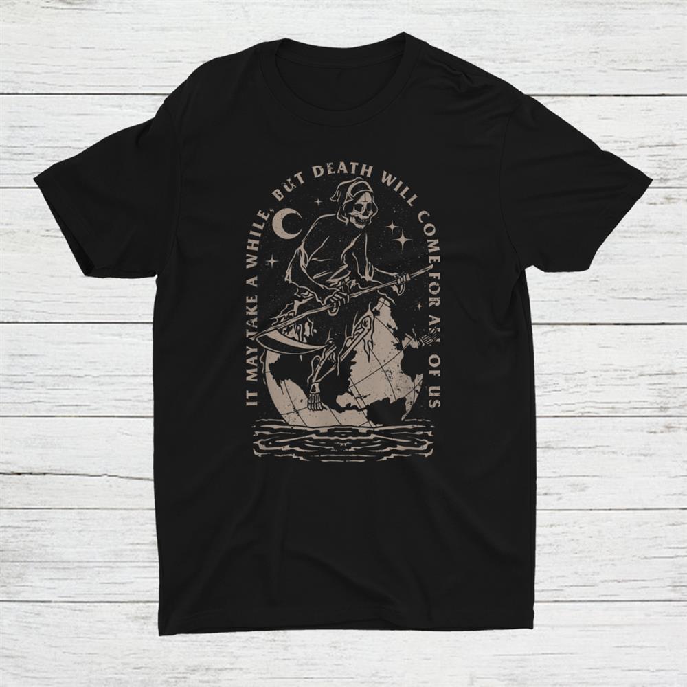 Grim Reaper Death Soul Collector Grunge Gothic Halloween Shirt Grim Reaper Death Soul Collector Grunge Gothic Halloween Shirt