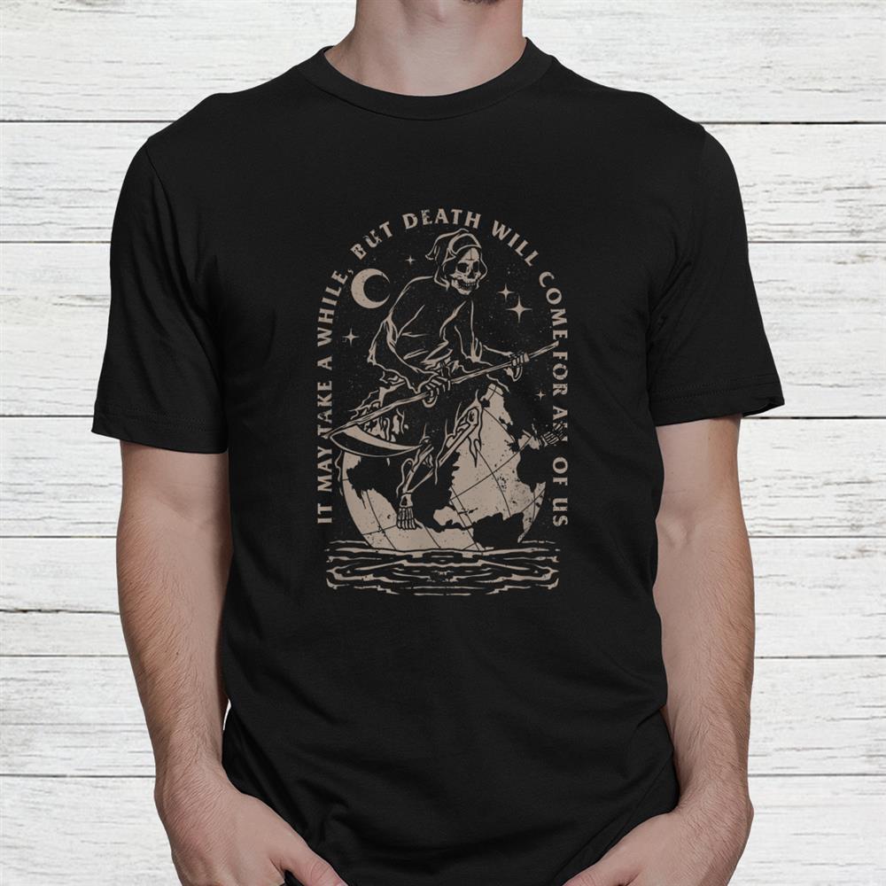 Grim Reaper Death Soul Collector Grunge Gothic Halloween Shirt Grim Reaper Death Soul Collector Grunge Gothic Halloween Shirt