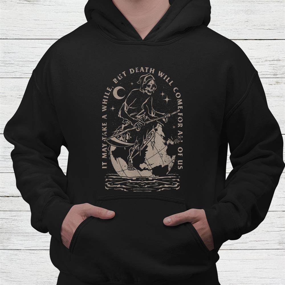 Grim Reaper Death Soul Collector Grunge Gothic Halloween Shirt Grim Reaper Death Soul Collector Grunge Gothic Halloween Shirt