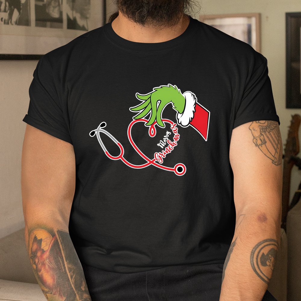 Grinch Nurse Shirt Merry Grinchmas Christmas Nurse Shirt Grinch Nurse Shirt Merry Grinchmas Christmas Nurse Shirt