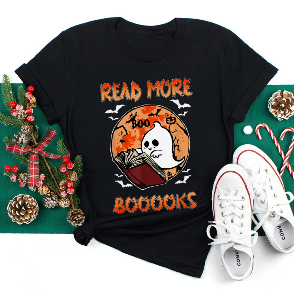 Groovy Halloween Read More Books Shirt Groovy Halloween Read More Books Shirt