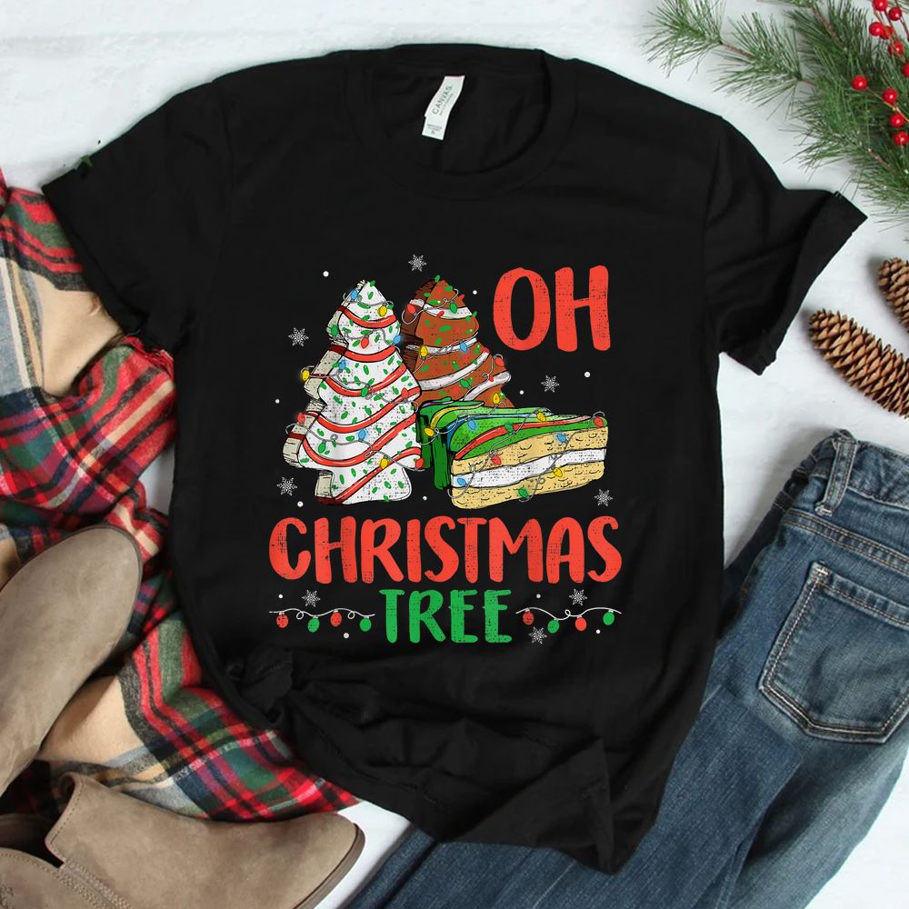 Groovy Oh Christmas Tree Cakes Shirt Groovy Oh Christmas Tree Cakes Shirt