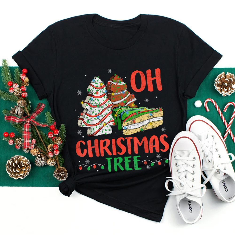 Groovy Oh Christmas Tree Cakes Shirt Groovy Oh Christmas Tree Cakes Shirt