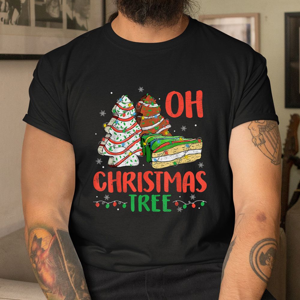 Groovy Oh Christmas Tree Cakes Shirt Groovy Oh Christmas Tree Cakes Shirt
