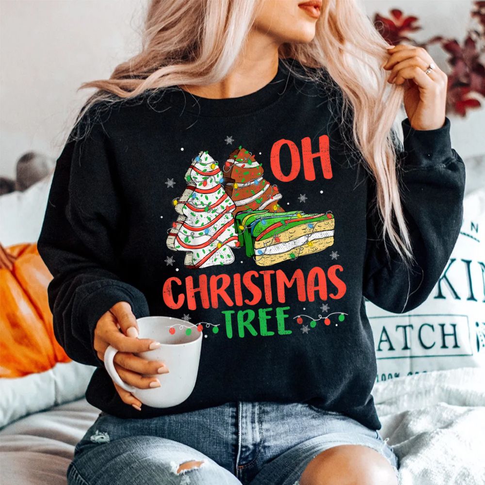 Groovy Oh Christmas Tree Cakes Shirt Groovy Oh Christmas Tree Cakes Shirt