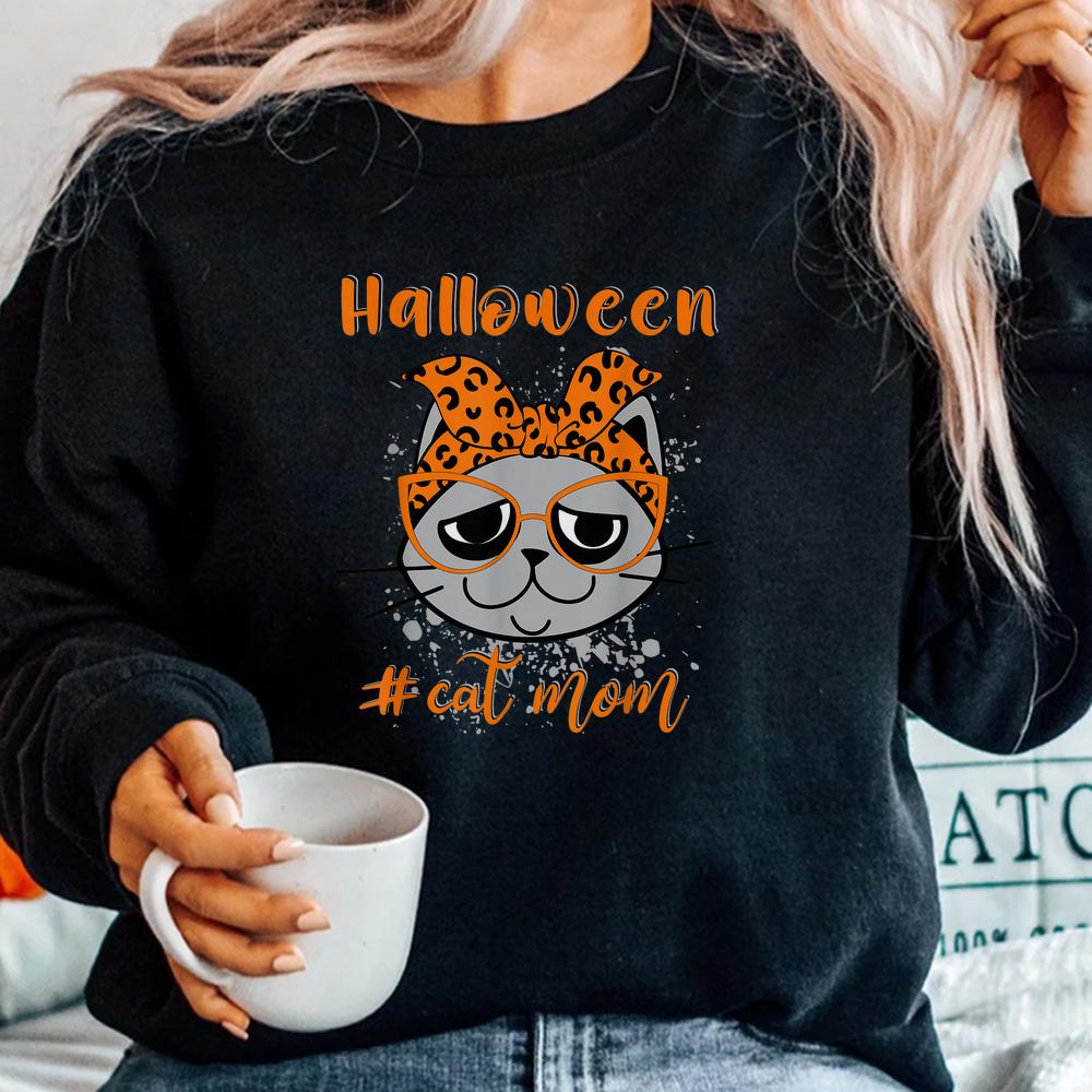 Grumpy Cat Mom Halloween Shirt Grumpy Cat Mom Halloween Shirt