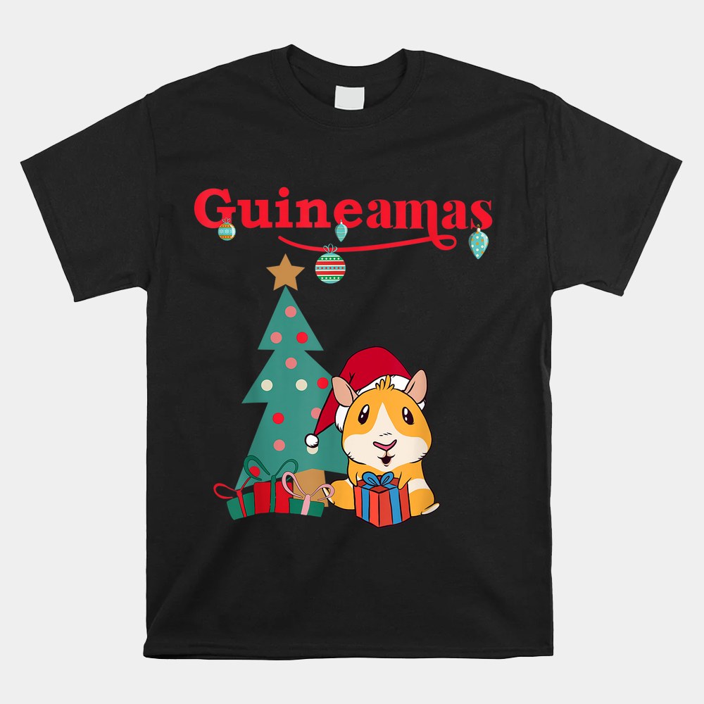 Guinea Pig Cute Funny Christmas Tree Shirt Guinea Pig Cute Funny Christmas Tree Shirt