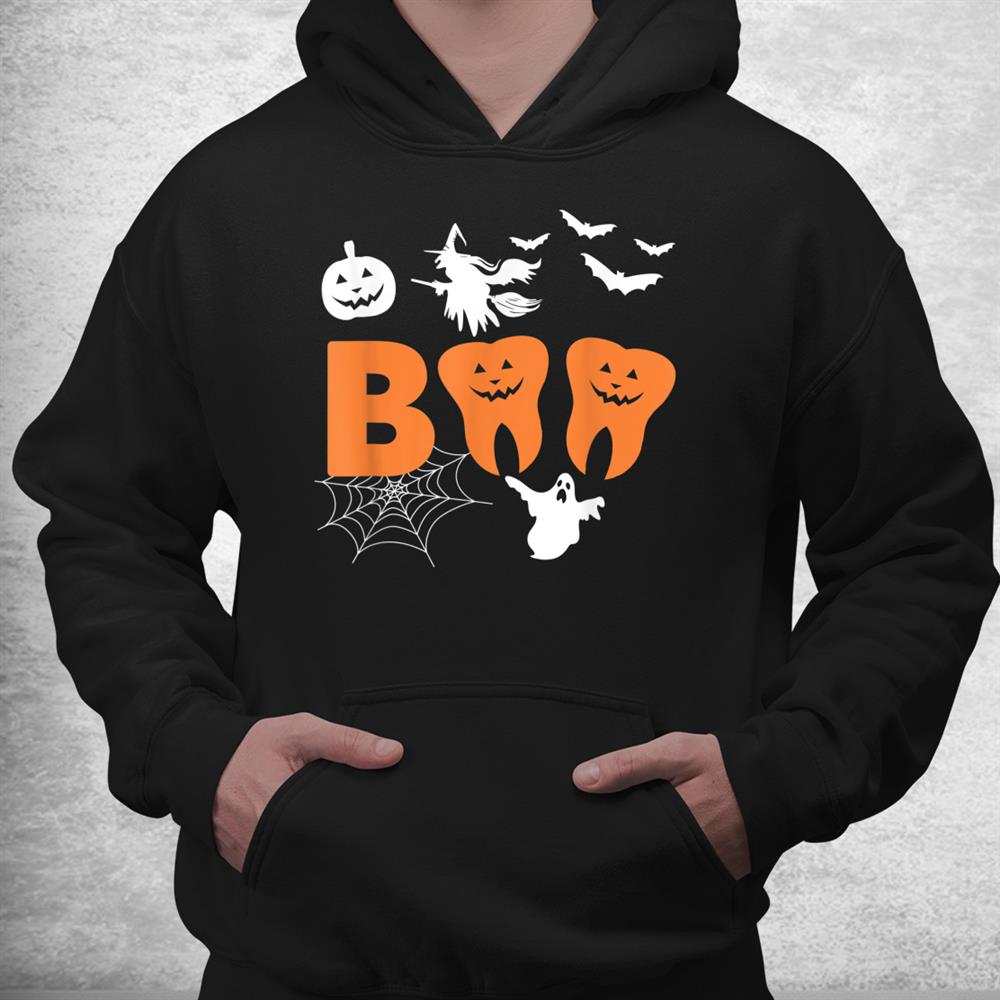 Halloween Boo Spooky Dentist Carved Pumpkin Teeth Love Shirt Halloween Boo Spooky Dentist Carved Pumpkin Teeth Love Shirt