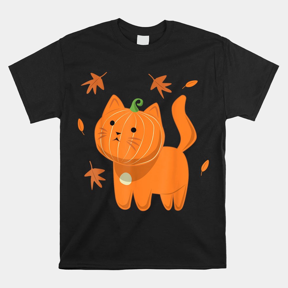 Halloween Cat Shirt Cat Pumpkin Jack-o-lantern Shirt Halloween Cat Shirt Cat Pumpkin Jack-o-lantern Shirt