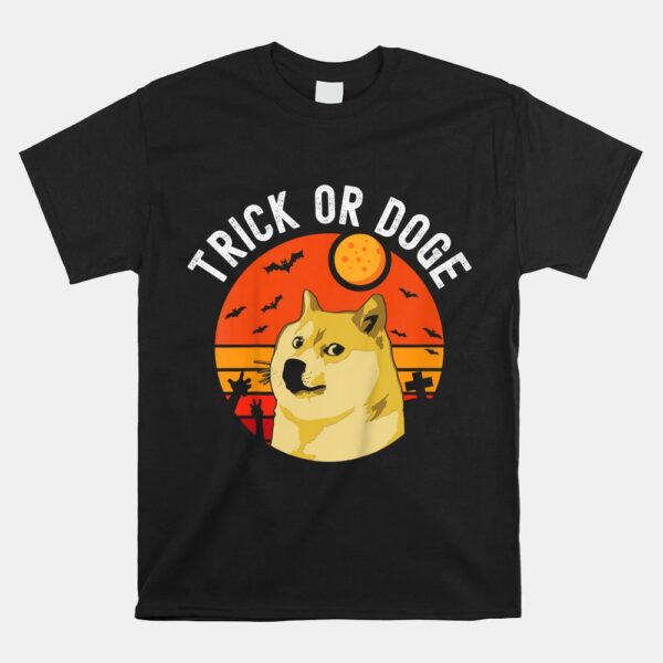 Halloween Doge Meme Shirt