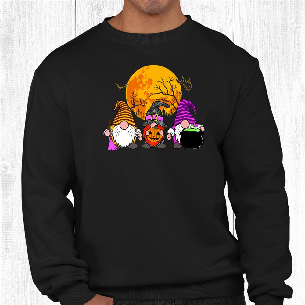 Halloween Gnomes Cute Autumn Pumpkin Fall Funny Holiday Shirt Halloween Gnomes Cute Autumn Pumpkin Fall Funny Holiday Shirt